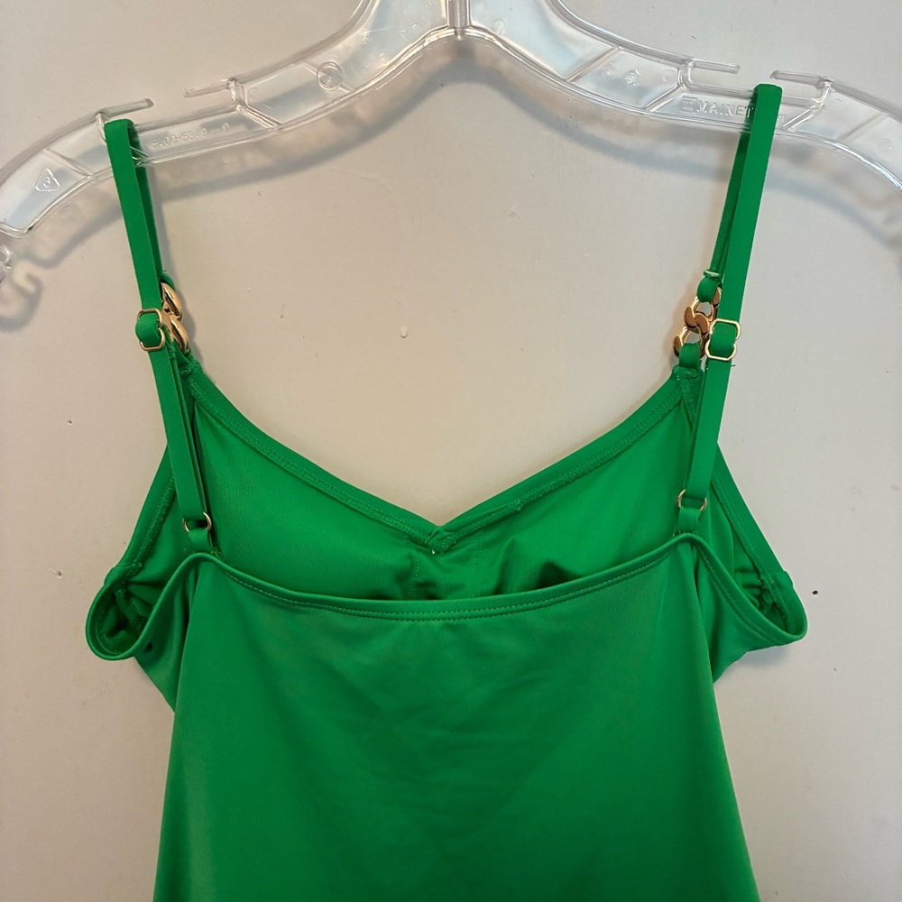 MICHAEL KORS Women’s One Piece Swimsuit with Gold Accent Size 10 - Picture 6 of 11